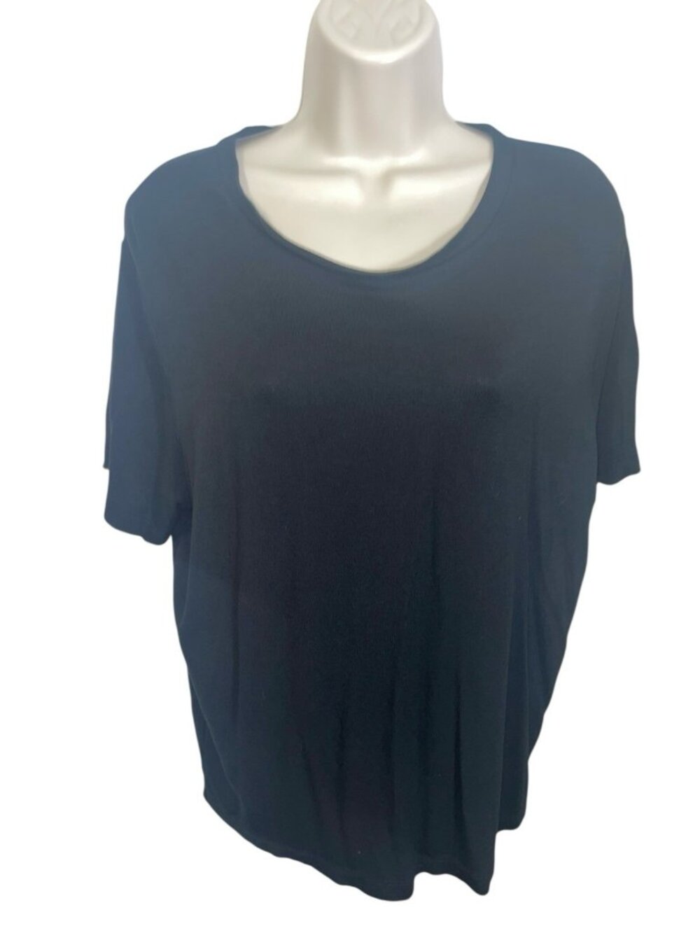 PROLOGUE Women's Size XL Black Pullover Tee